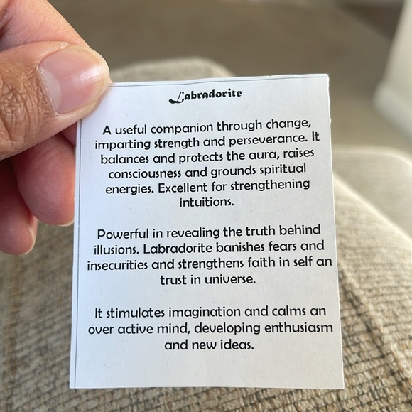 Labradorite with Piyao - Picture 4 of 5